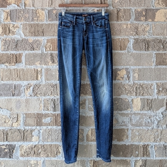 MOTHER Denim The Looker Skinny Jeans Deja Vu Wash Size 25 - Picture 10 of 10